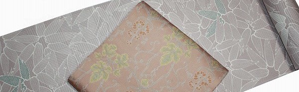 小紋、大西織物袋帯